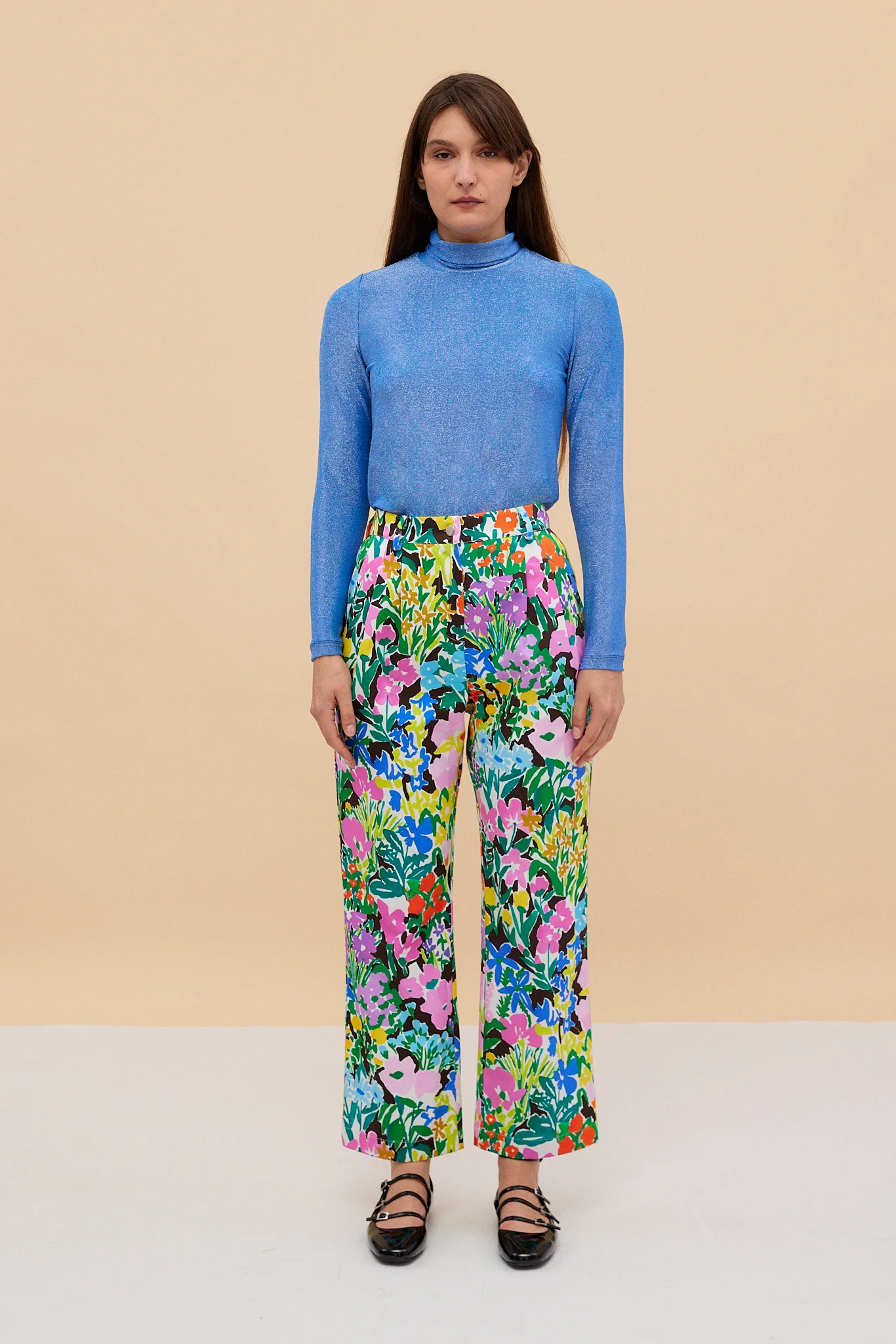 REWORK PANT - FLOWER MARKET - Hercitys