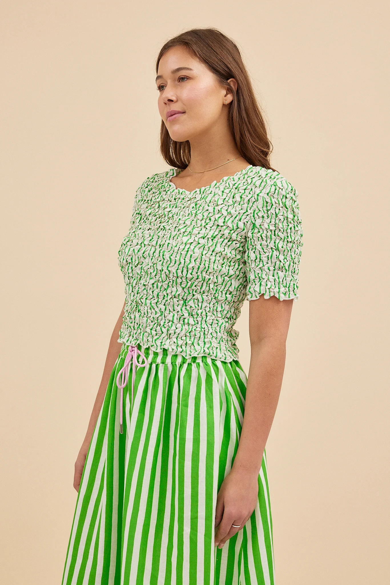 POPCORN TOP - FLORAL WRAP - Hercitys
