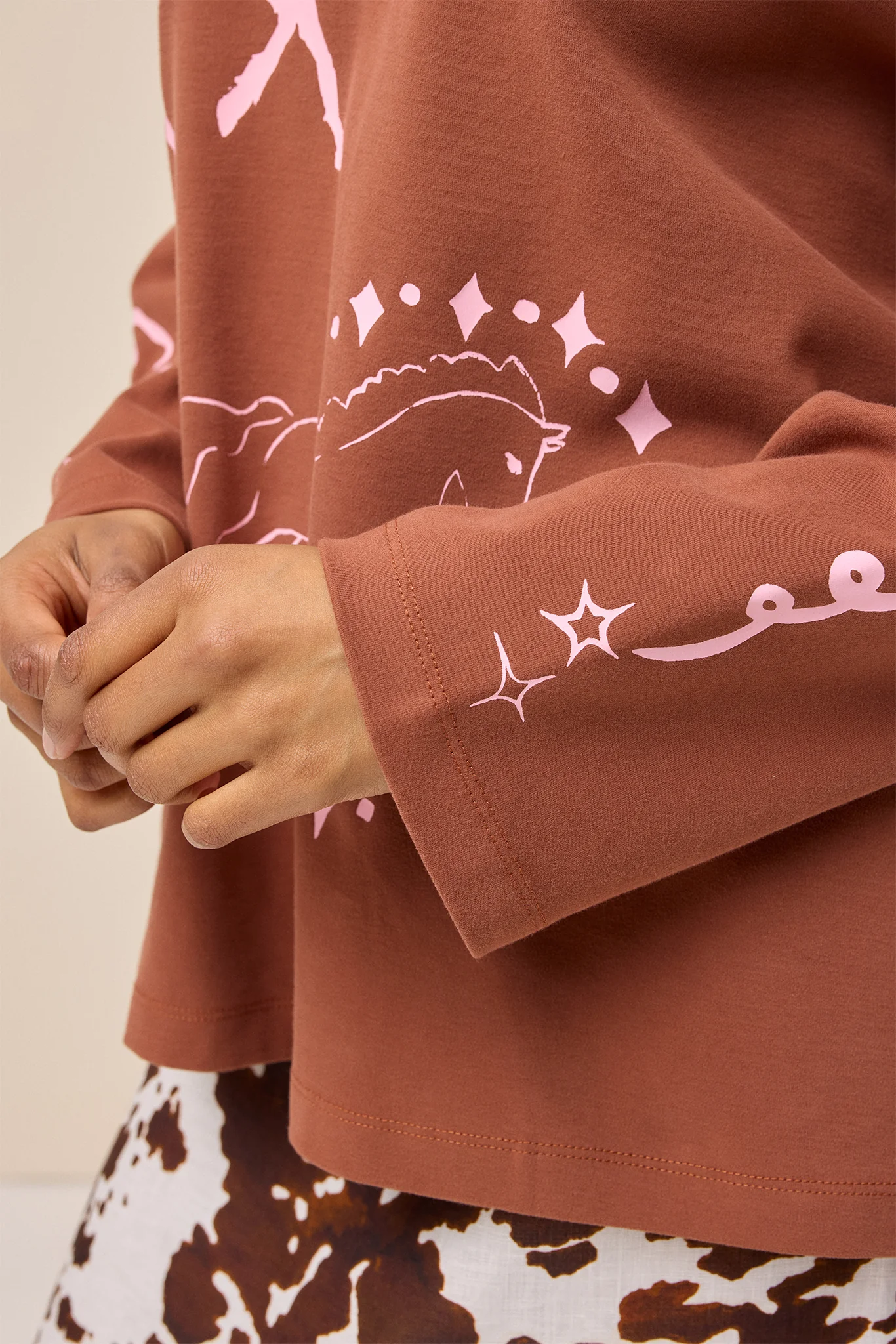 STORY TEE - HORSE MAGIC CHESTNUT - Hercitys