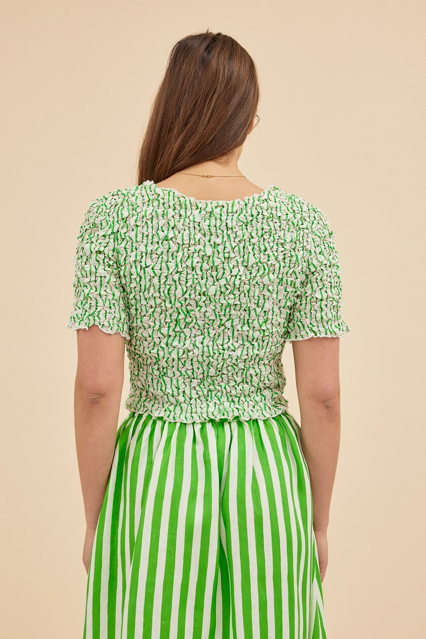 POPCORN TOP - FLORAL WRAP - Hercitys