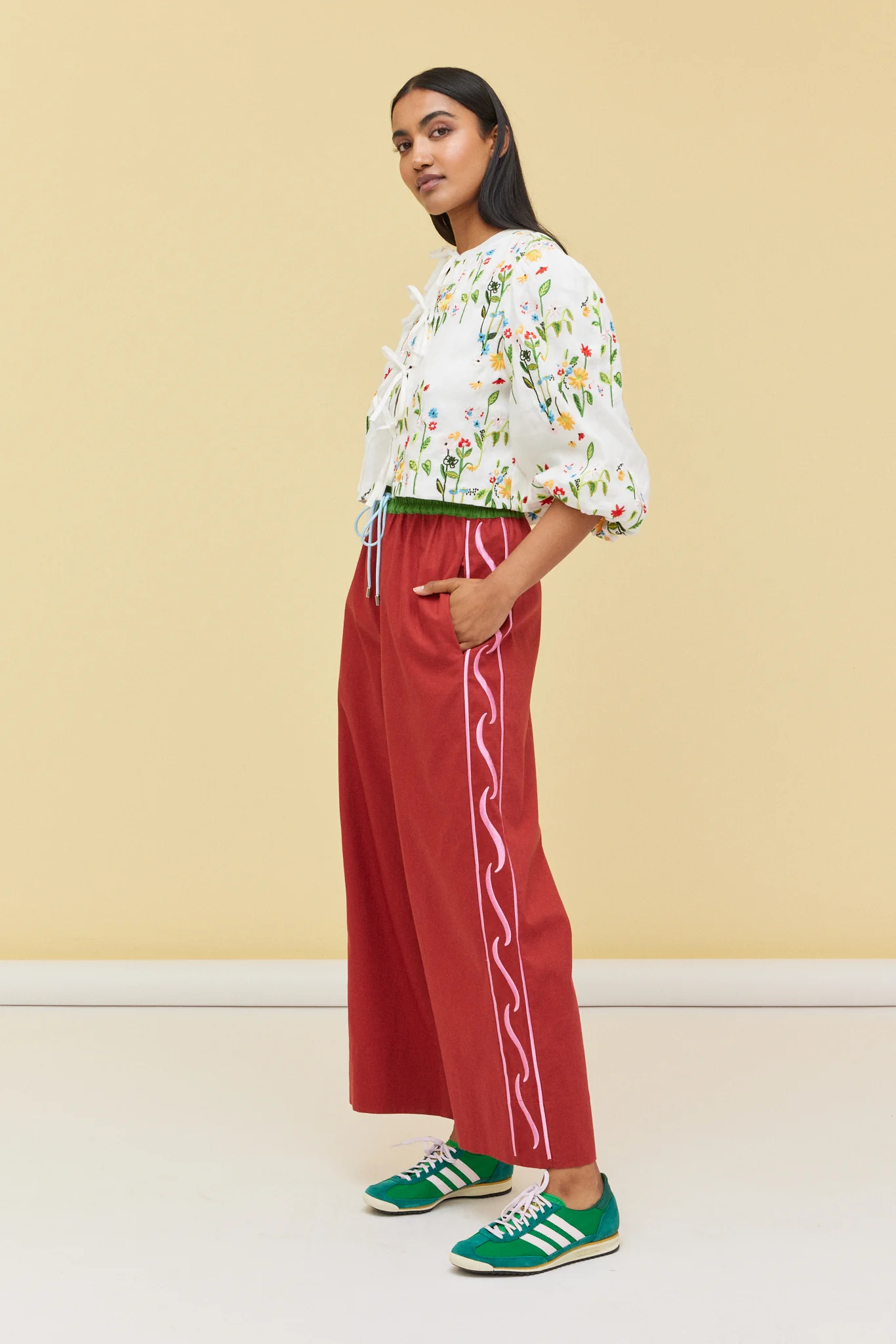 COLUMN PANT - TERRACOTTA - Hercitys
