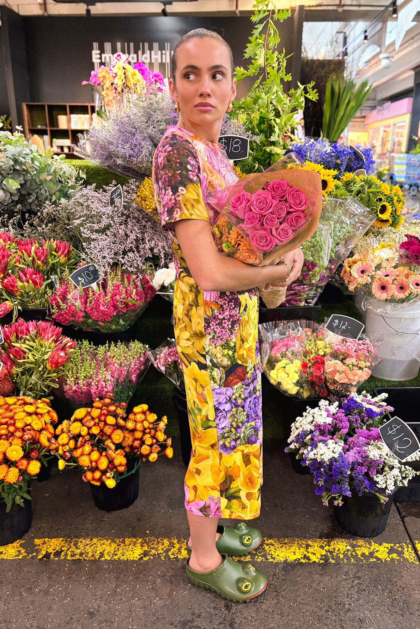 SUNNY DRESS - FLOWER SHOP - Hercitys