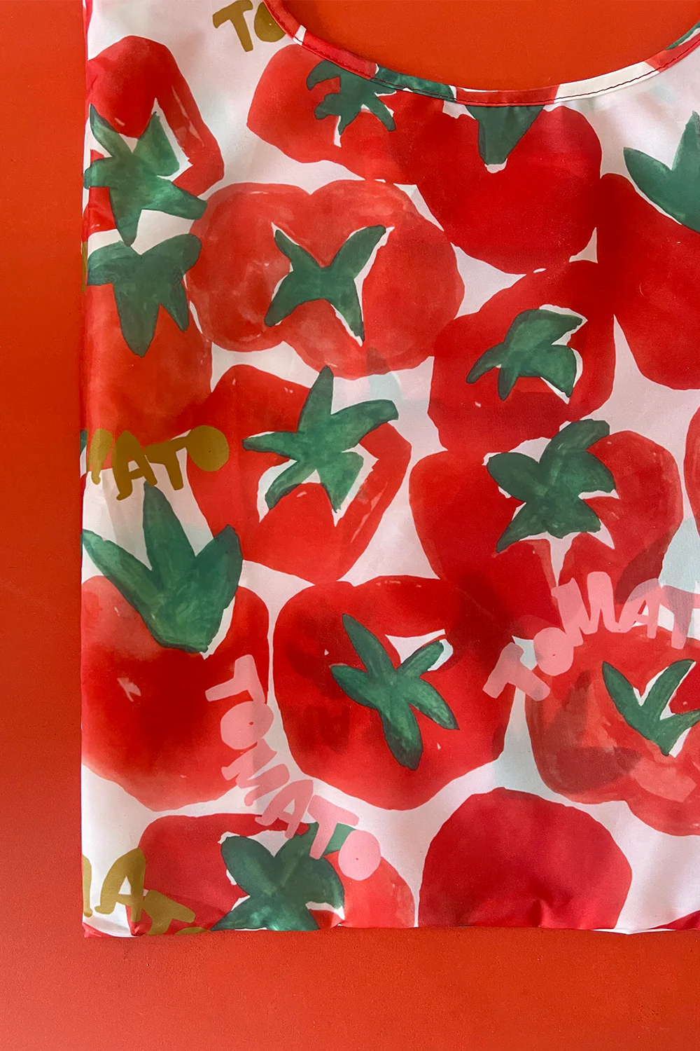 SHOPPING BAG - TOMATO - Hercitys