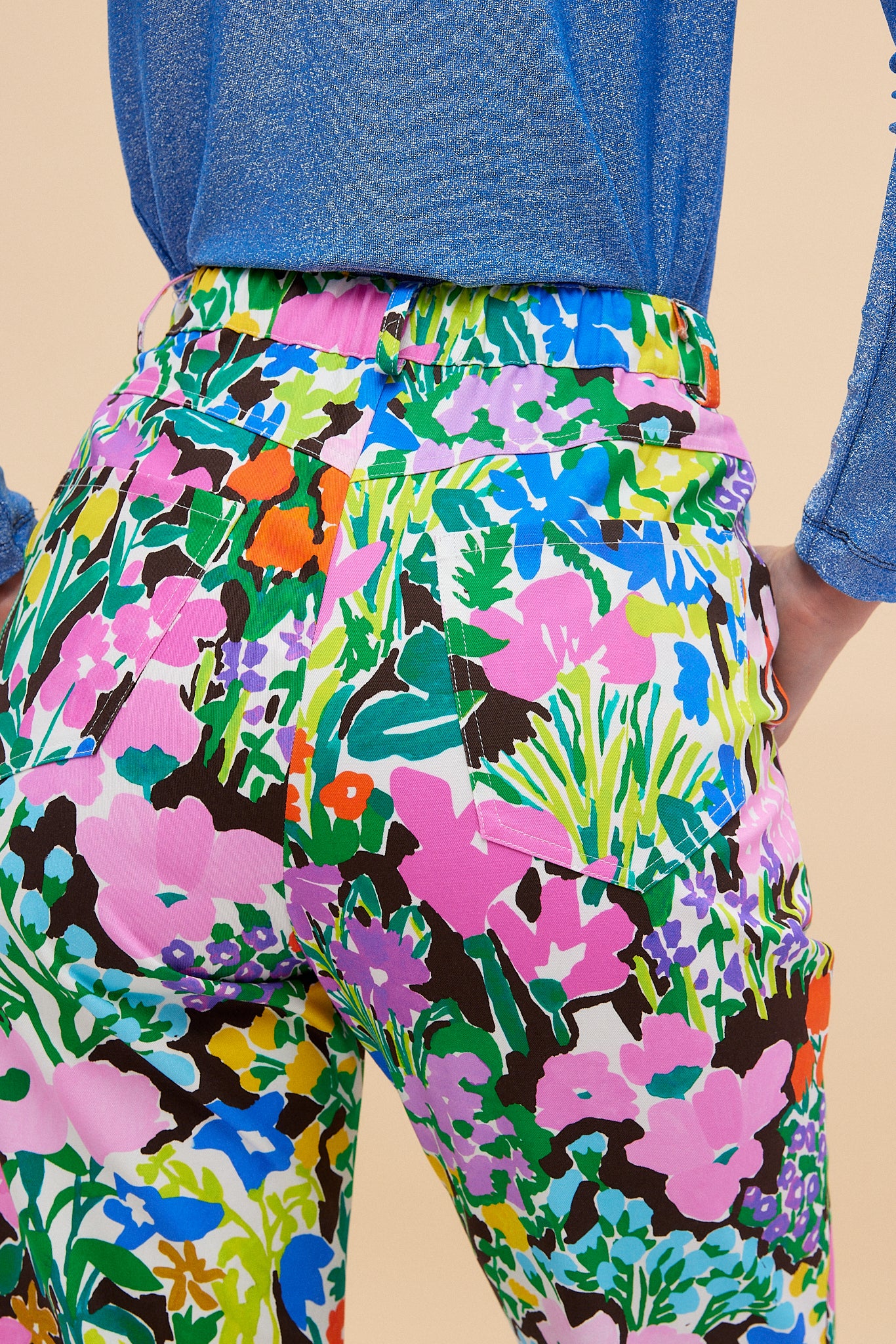 REWORK PANT - FLOWER MARKET - Hercitys