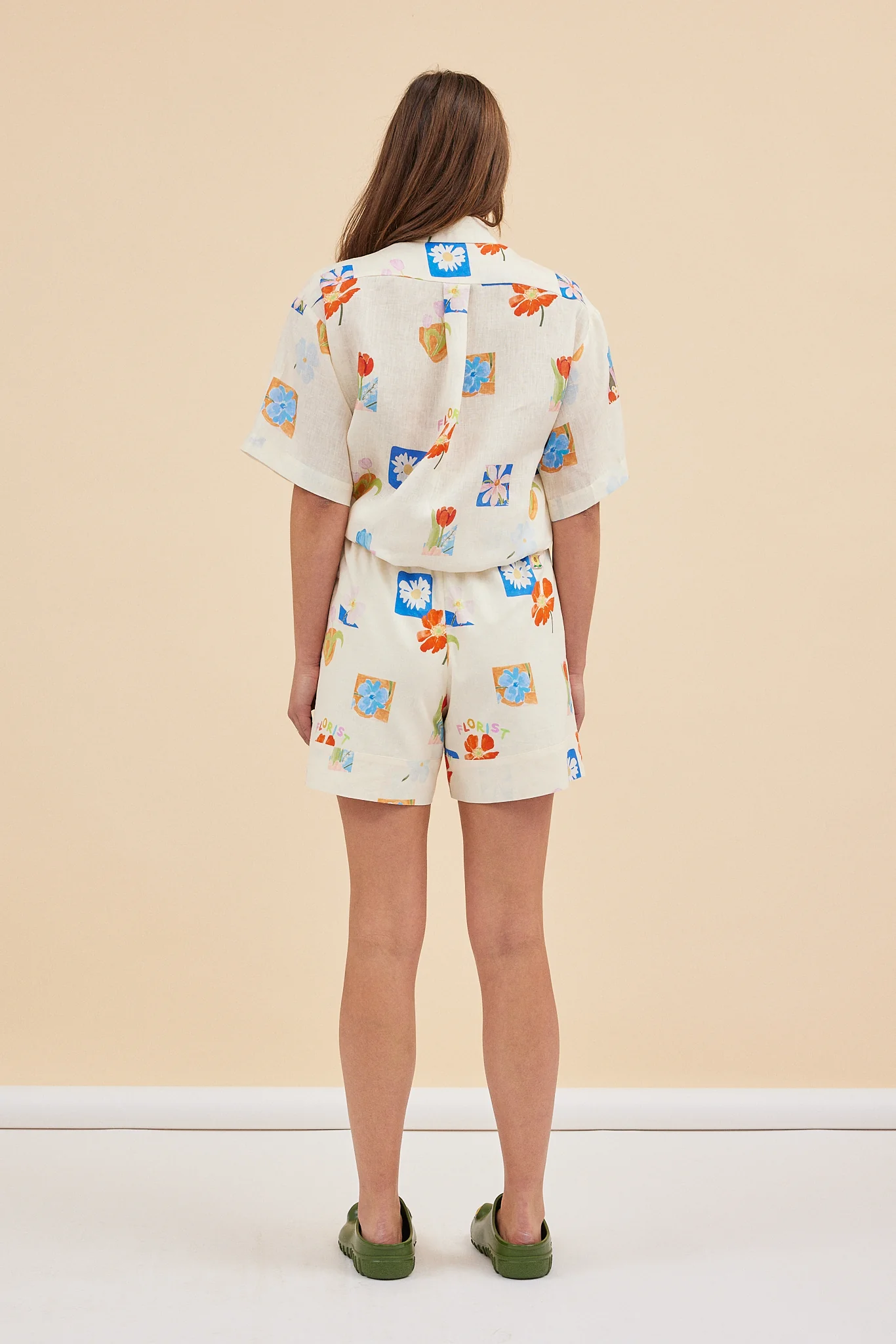 PATCHWORK SHORT - FLORAL PATCHES - Hercitys
