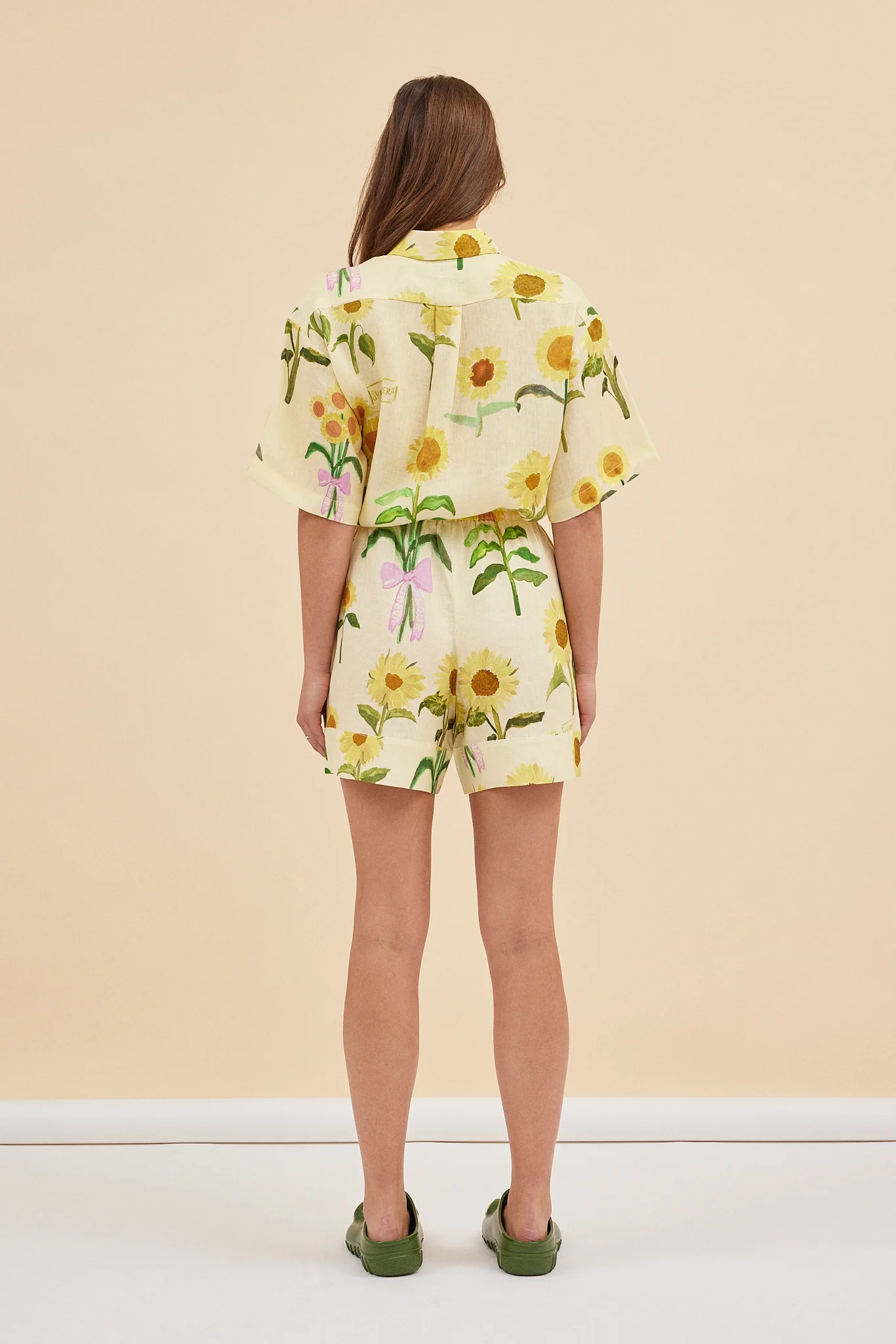 PATCHWORK SHORT - SUNFLOWER - Hercitys